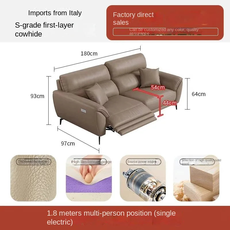 Electric Large Wood Sofas Filler Extendable Frame Luxury Lounges Sofas Lazy Salon Recliner Couch Wohnzimmer Unique Furniture