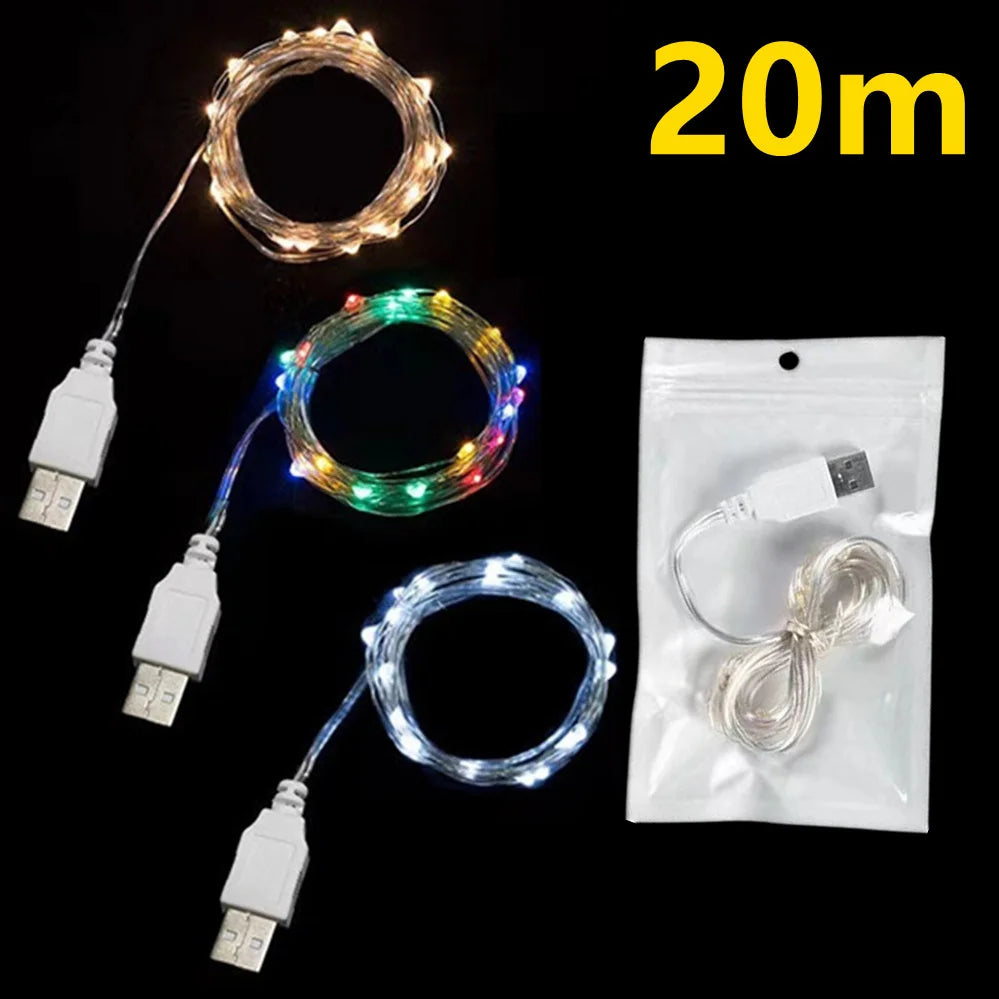 USB LED String Lights