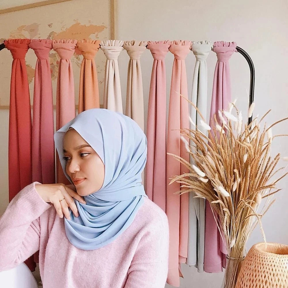 Muslim Chiffon Scarf