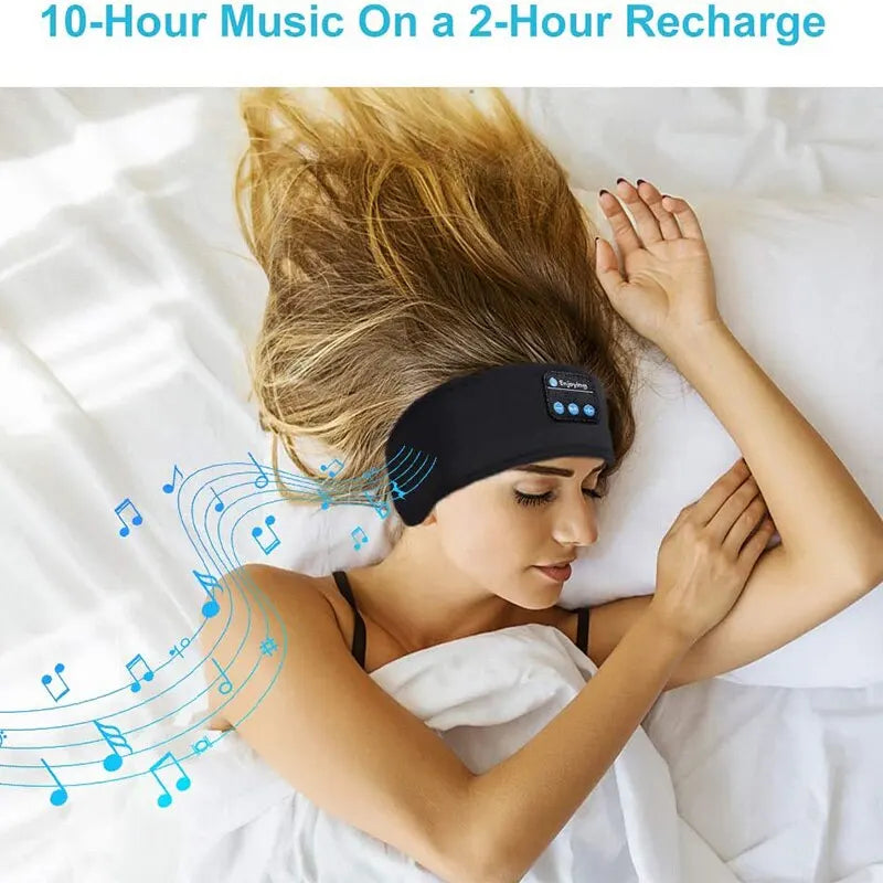 Bluetooth Sports & Sleep Headband with Earphones