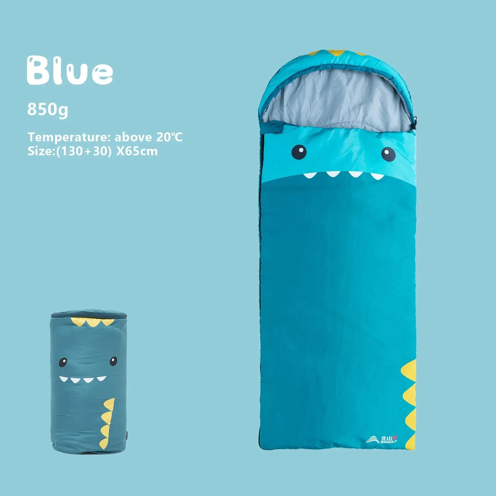 BSWolf Children Cartoon Blanket Camping Sleeping Bag for Children Birthday Gifts Thick 1PC Bedspread On The Bed Animals Sleep