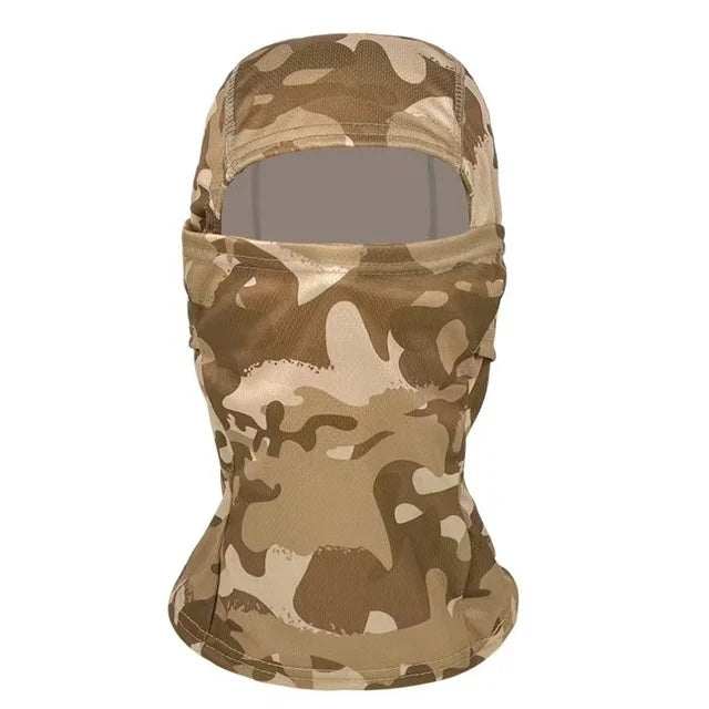 Tactical Balaclava Baseball Caps Full Face Mask Set Men Summer Snapback Sun Hat Outdoor Hunting Camouflage Balaclava