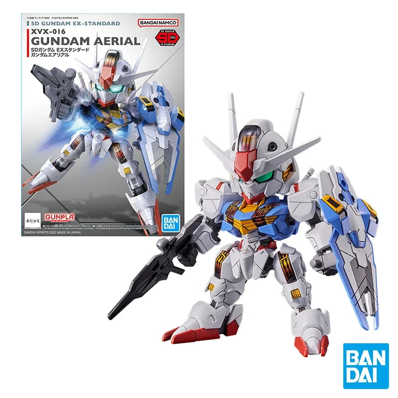 Bandai GUNDAM Action Figure SDEX Series Model Kit RX-78-2 Aile Strike Exia 00 Gundam Unicorn Astray Red Frame Barbatos Model