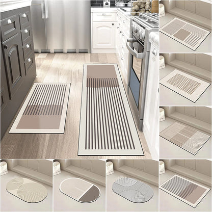 Super Absorbent Diatomite Kitchen Floor Mat