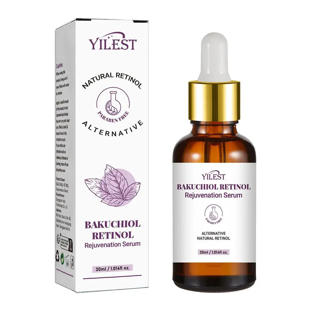 1/2PCS Bakuchiol Retinol Rejuvenation Serum For Face Minimize Wrinkles Retinol & Vitamin Face Serum Skin Firming Skin Care