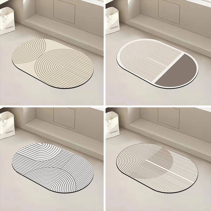 Super Absorbent Diatomite Kitchen Floor Mat