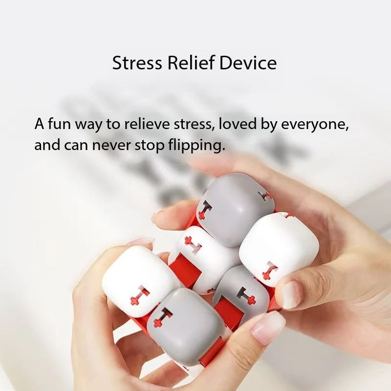Xiaomi Mitu Colorful Fidget Cube Spinner SevenSurprise Fingertip Building Block Bricks    ToyPuzzle Assembling New decompression
