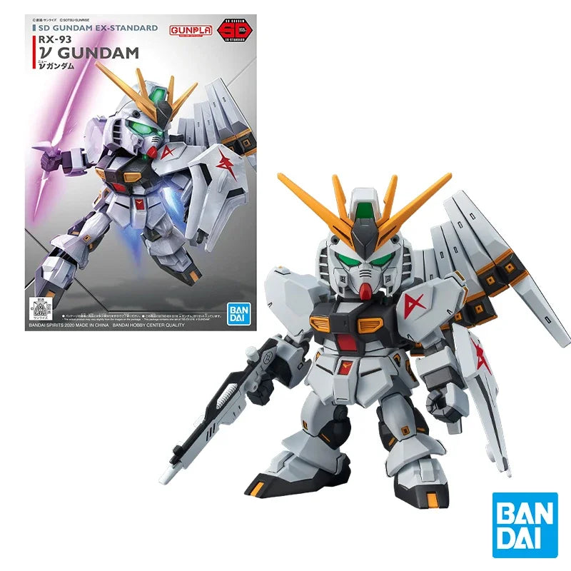 Bandai GUNDAM Action Figure SDEX Series Model Kit RX-78-2 Aile Strike Exia 00 Gundam Unicorn Astray Red Frame Barbatos Model