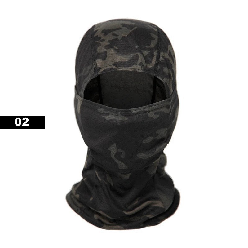 Tactical Balaclava Baseball Caps Full Face Mask Set Men Summer Snapback Sun Hat Outdoor Hunting Camouflage Balaclava