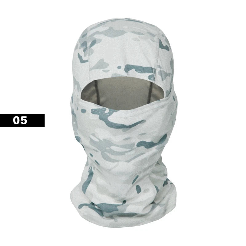 Tactical Balaclava Baseball Caps Full Face Mask Set Men Summer Snapback Sun Hat Outdoor Hunting Camouflage Balaclava