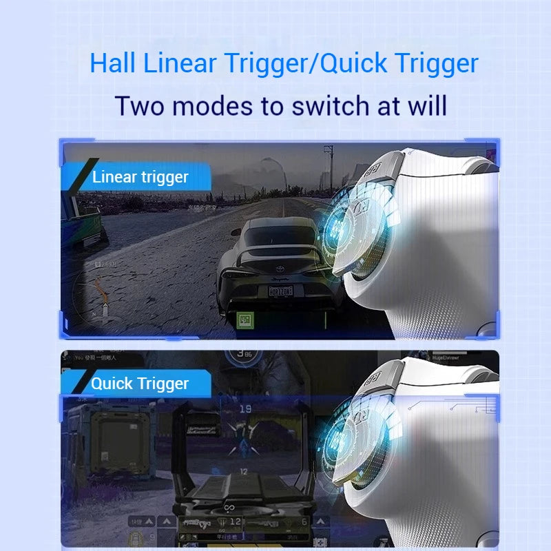 Memo S3 Gamepad Type-C Mobile Phone Controller Hall Effect Stretching Handle Stick Joystick Android Ps Cloud Game Customized