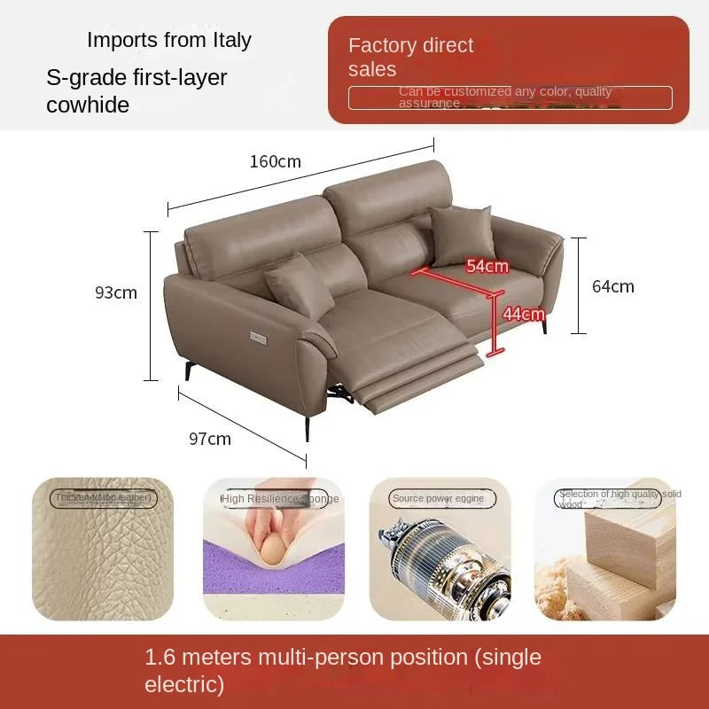 Electric Large Wood Sofas Filler Extendable Frame Luxury Lounges Sofas Lazy Salon Recliner Couch Wohnzimmer Unique Furniture