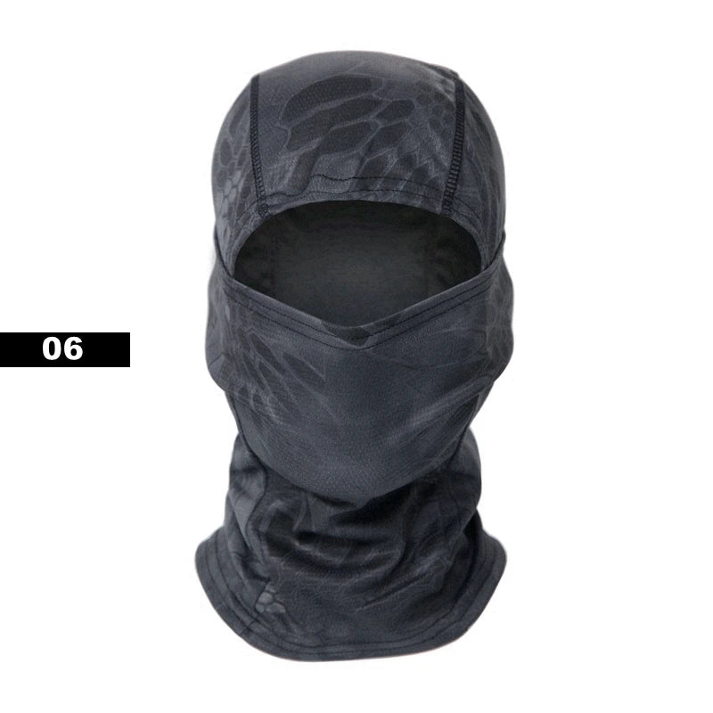 Tactical Balaclava Baseball Caps Full Face Mask Set Men Summer Snapback Sun Hat Outdoor Hunting Camouflage Balaclava