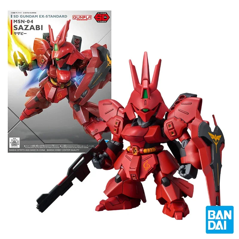 Bandai GUNDAM Action Figure SDEX Series Model Kit RX-78-2 Aile Strike Exia 00 Gundam Unicorn Astray Red Frame Barbatos Model