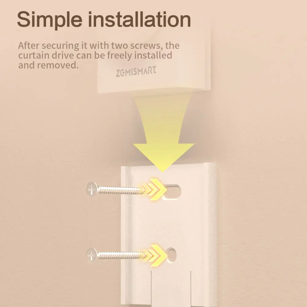 Zemismart Matter Thread Smart Roller Shade Driver Built-in Battery Knob Control Work with Homekit Alexa Google Home Smartthings