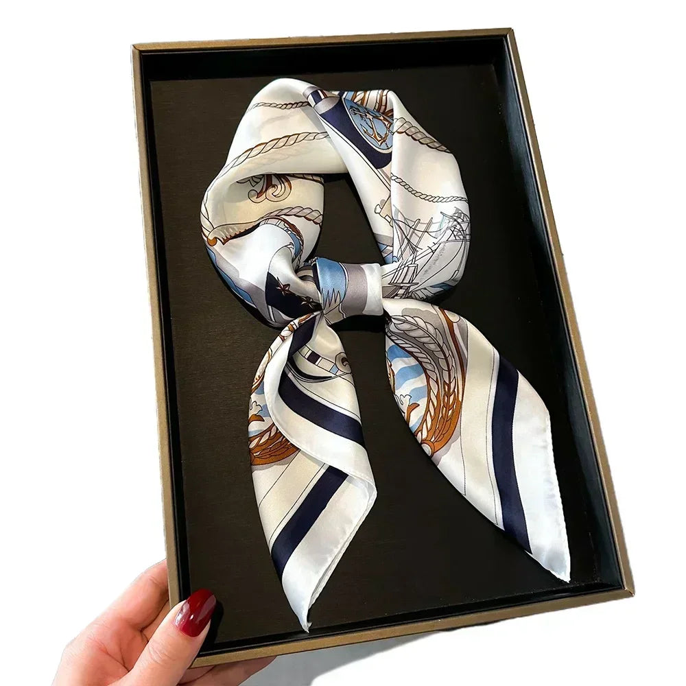 Luxury Silk Square Scarf