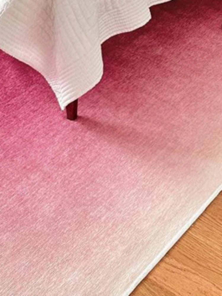 Gradient Pink Art Carpet