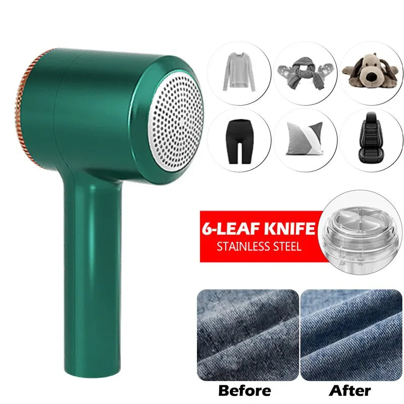 USB Rechargeable Lint Remover & Hair Ball Trimmer