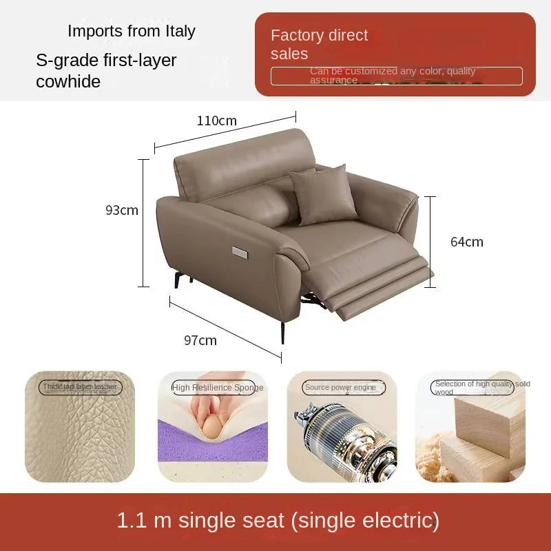 Electric Large Wood Sofas Filler Extendable Frame Luxury Lounges Sofas Lazy Salon Recliner Couch Wohnzimmer Unique Furniture