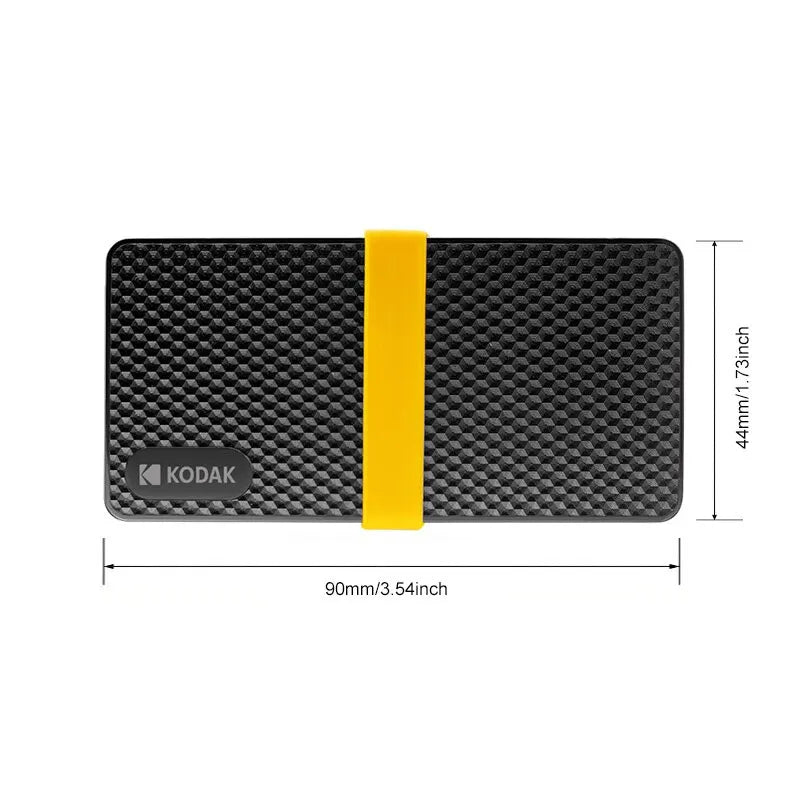 Kodak X200 Portable SSD 2TB 1TB USB 3.1 Type C External Drive Hard Disk 512GB 256GB Solid State Drive For PS4 Laptop Macbook PC