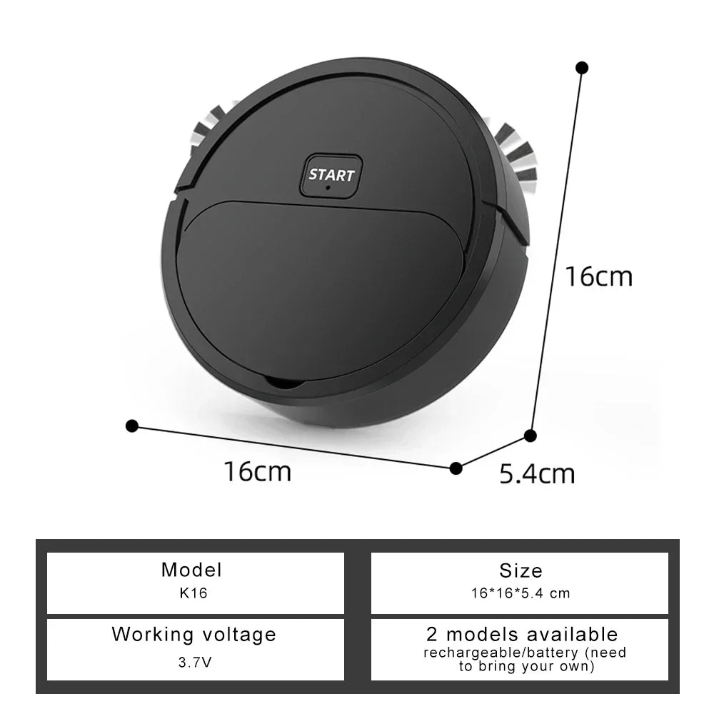 Automatic Mini Robotic Vacuum Cleaner