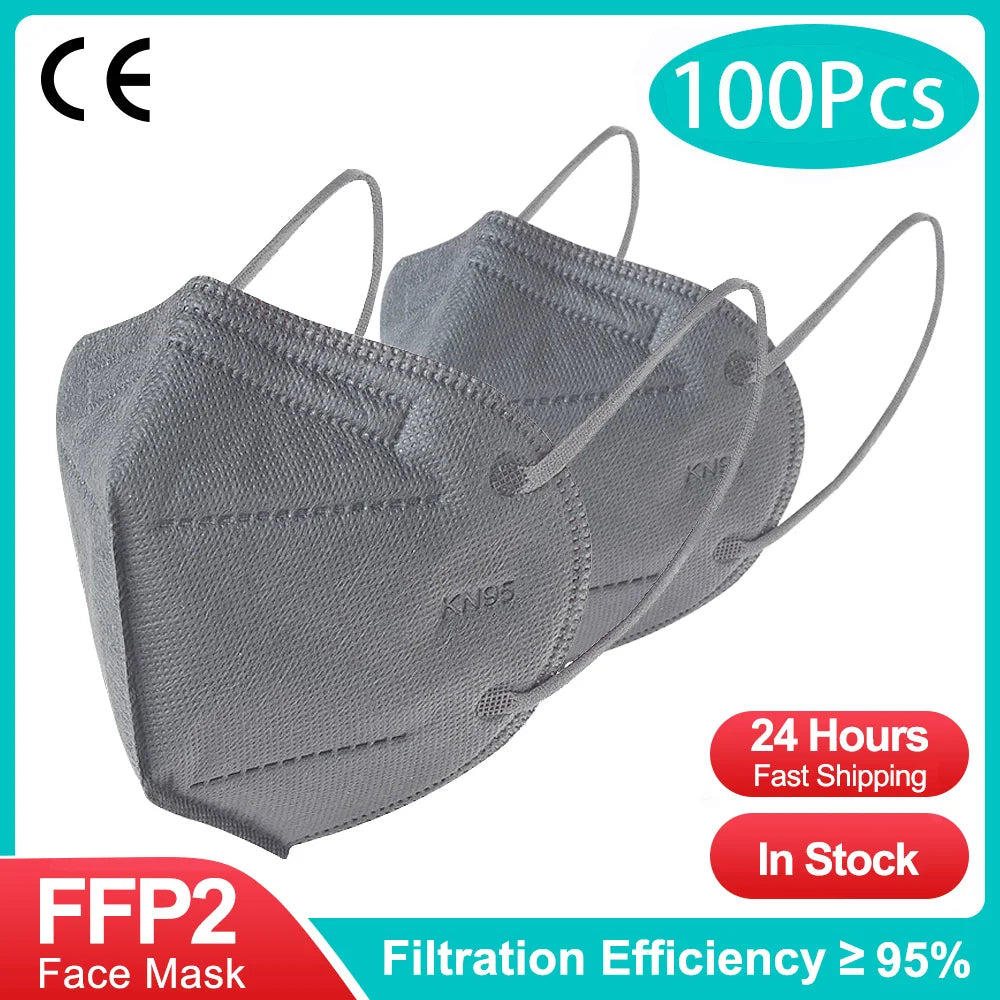 10-100Pcs ffp2 mask kn95 Face masque mask ffp2 mascarillas quirurgicas homologadas kn 95 certificadas mascherine ffp3 Masks