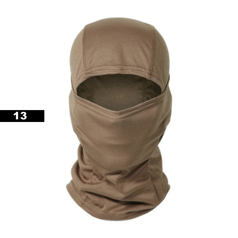 Tactical Balaclava Baseball Caps Full Face Mask Set Men Summer Snapback Sun Hat Outdoor Hunting Camouflage Balaclava