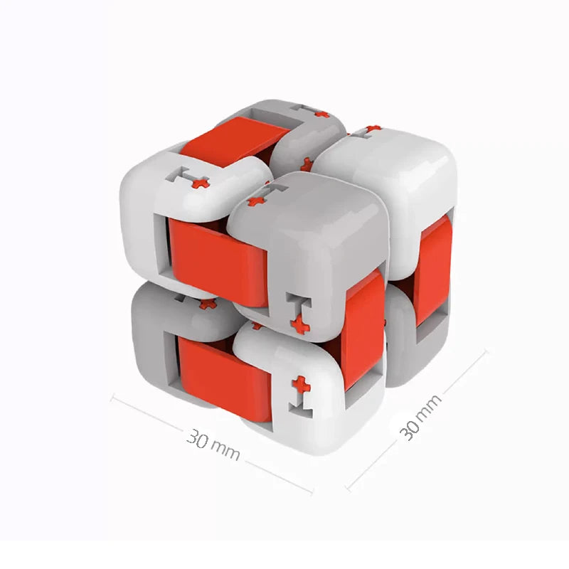 Xiaomi Mitu Colorful Fidget Cube Spinner SevenSurprise Fingertip Building Block Bricks    ToyPuzzle Assembling New decompression