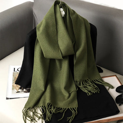 Women’s Long Cashmere Winter Scarf