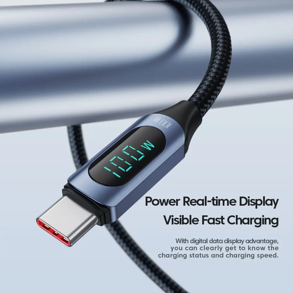 100W USB-C to USB-C PD Fast Charging Cable