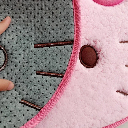 Hello Kitty Cartoon Plush Rug