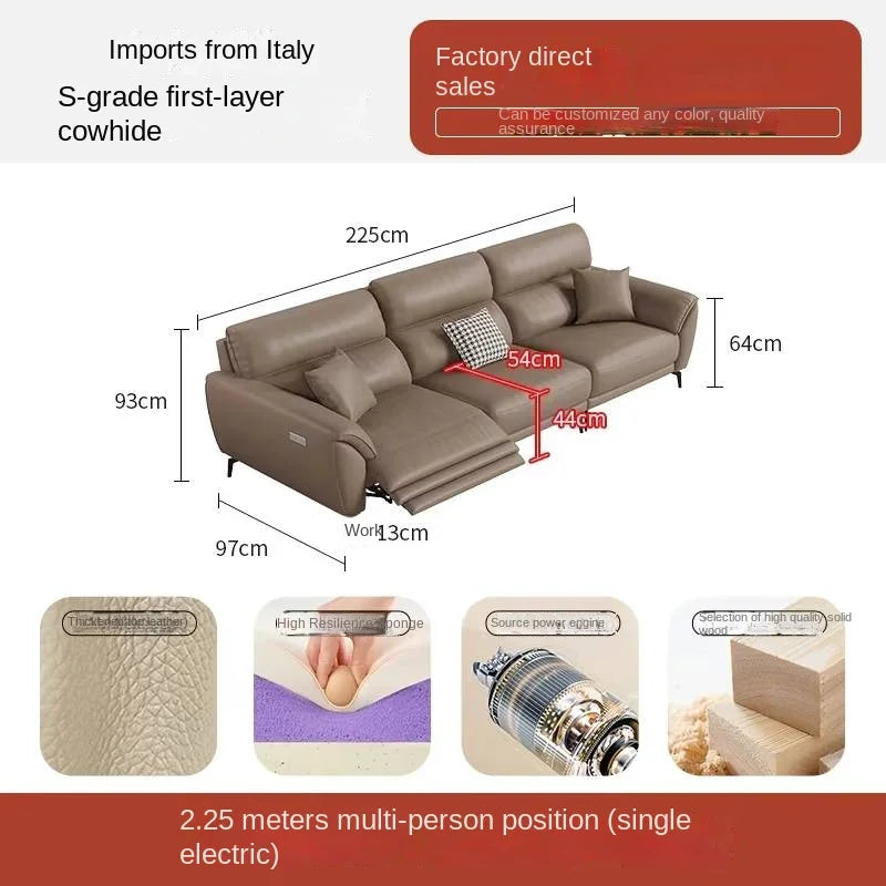 Electric Large Wood Sofas Filler Extendable Frame Luxury Lounges Sofas Lazy Salon Recliner Couch Wohnzimmer Unique Furniture