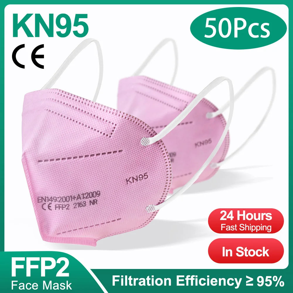 10-100Pcs ffp2 mask kn95 Face masque mask ffp2 mascarillas quirurgicas homologadas kn 95 certificadas mascherine ffp3 Masks