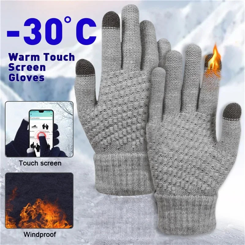 Warm Winter Touch Screen Gloves