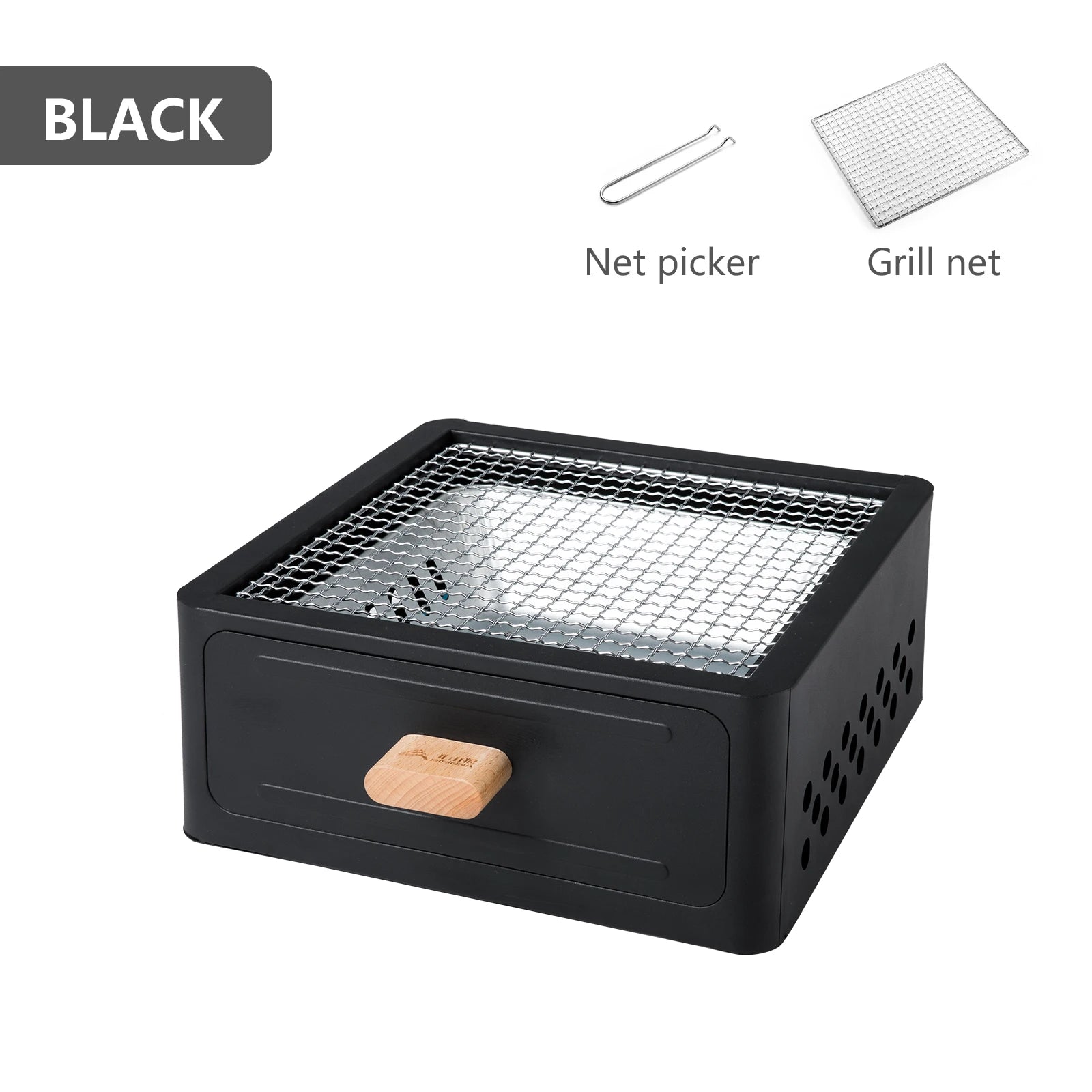 BISINNA Multi-functional Camping Stove BBQ Charcoal Grill Portable Burner Outdoor Camp Picnic