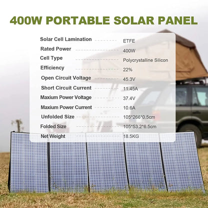 Portable Waterproof Foldable Solar Panel