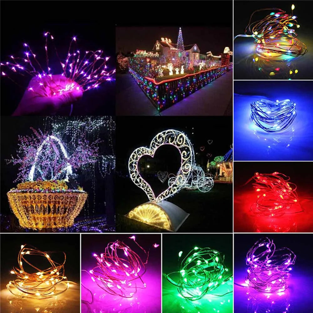 10/20/30M USB LED String Lights