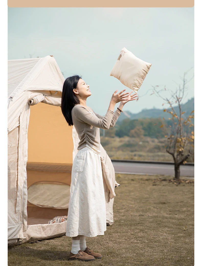 BISINNA Ultralight Camping Pillow Portable Hiking sleeping Pillow Outdoor Indoor Compressible Travel Pillow