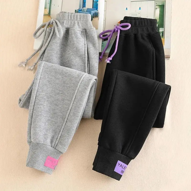 Women's Gray Baggy Sweatpants