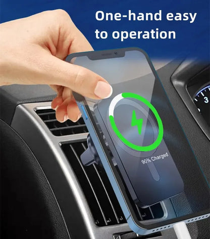 30W Magnetic Car Wireless Charger