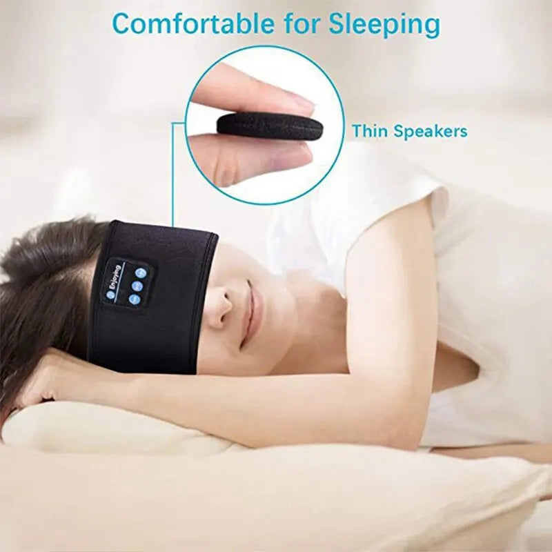 Bluetooth Sports & Sleep Headband with Earphones