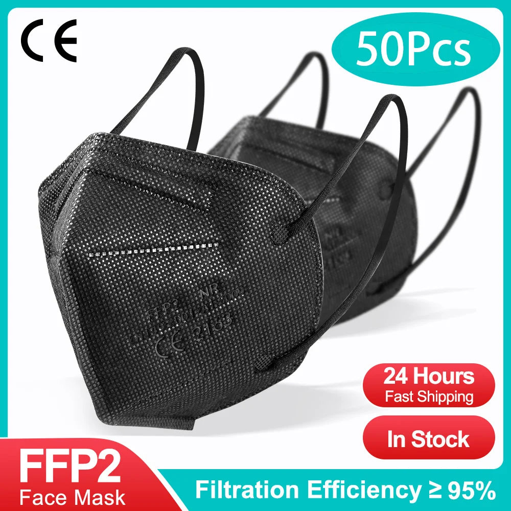 10-100Pcs ffp2 mask kn95 Face masque mask ffp2 mascarillas quirurgicas homologadas kn 95 certificadas mascherine ffp3 Masks