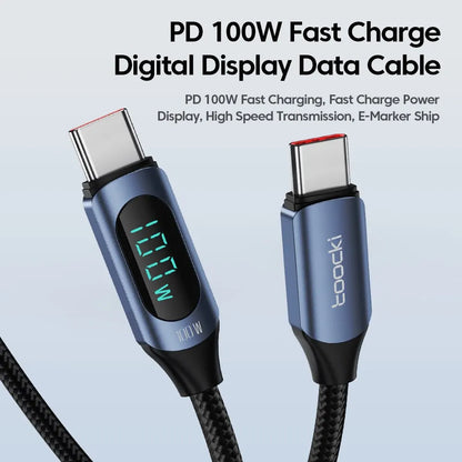 100W USB-C to USB-C PD Fast Charging Cable