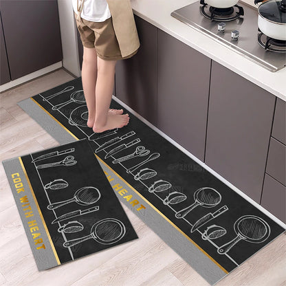 Soft Washable Kitchen & Hallway Floor Mat