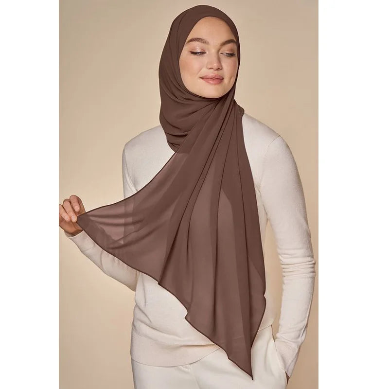 Muslim Chiffon Scarf