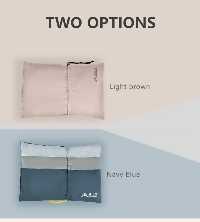 BISINNA Lightweight Outdoor Camping Pillow Ultralight Hiking Sleeping Pillow Outdoor Compressible Portable Travel Pillow
