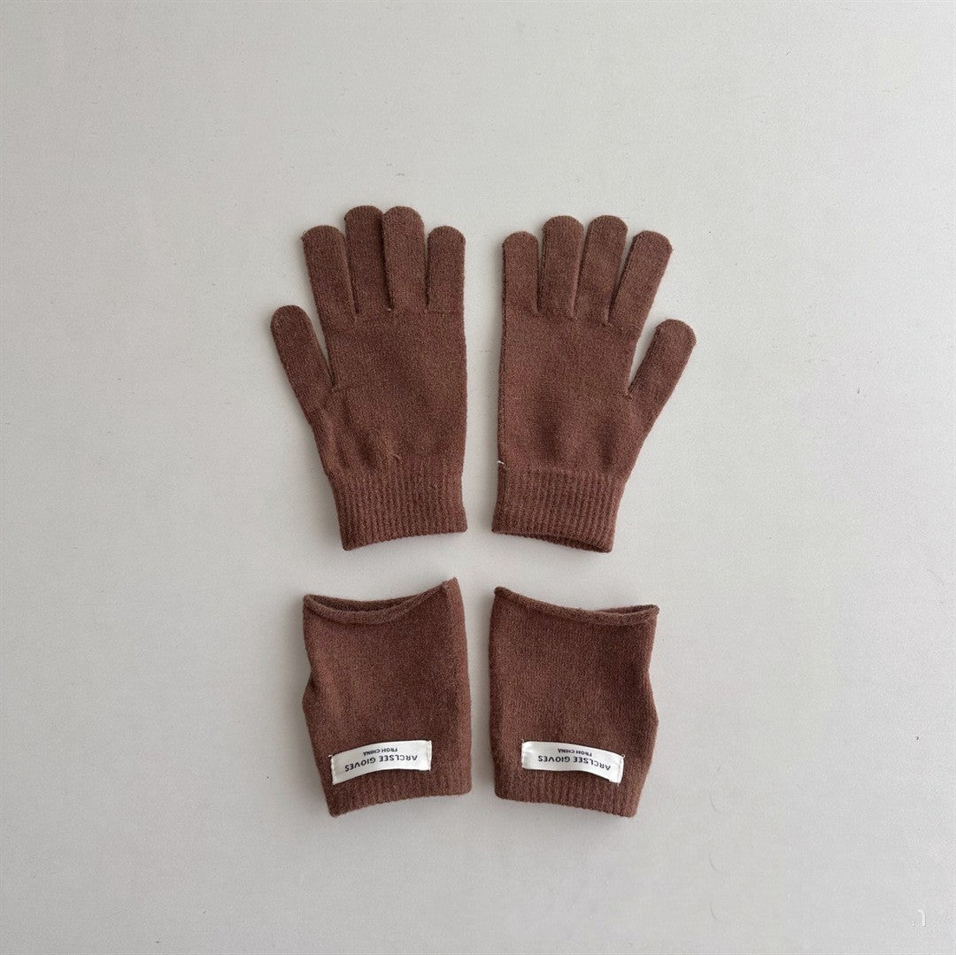 Personalized Winter Five-Finger Gloves