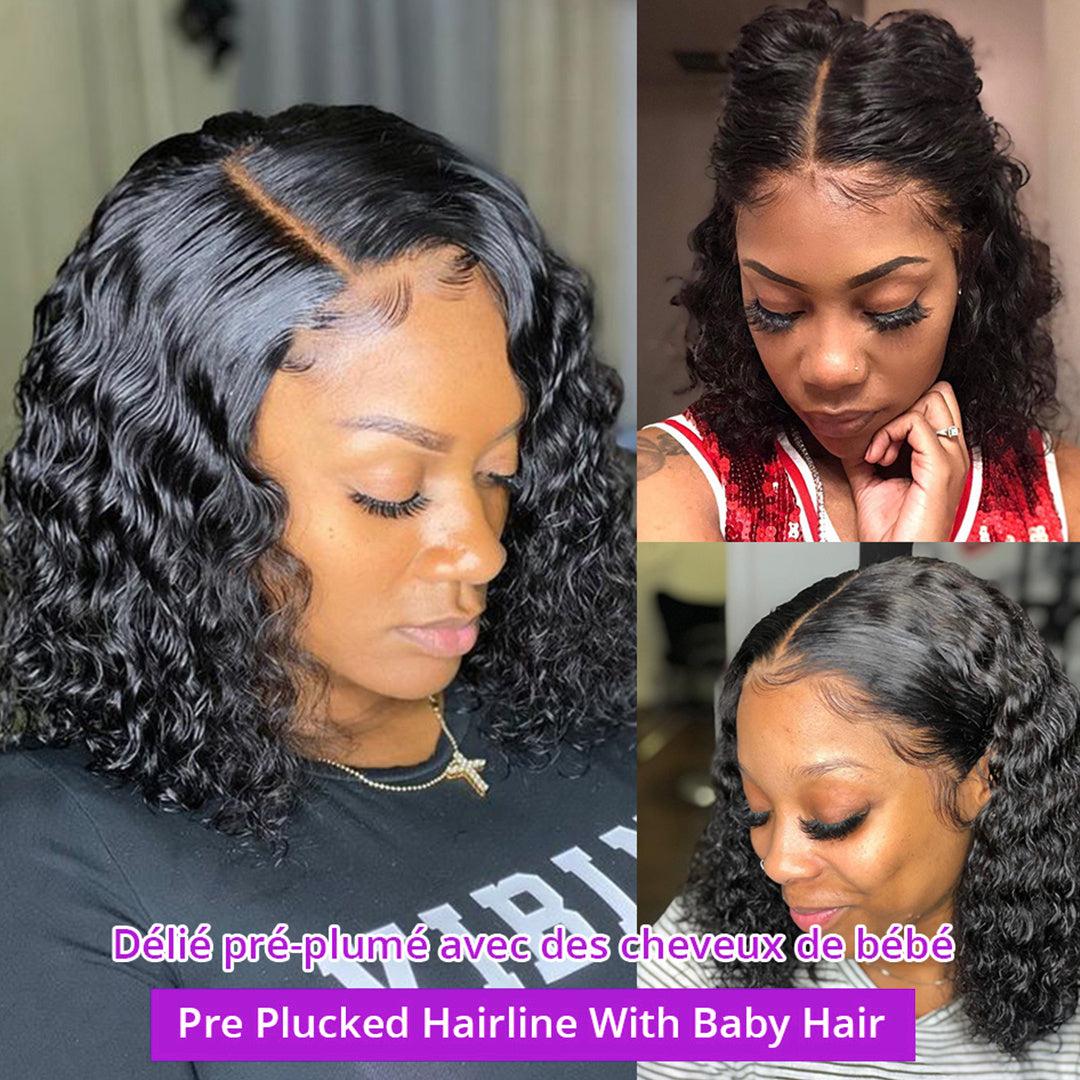 Deep Water Wave Lace Frontal Wig