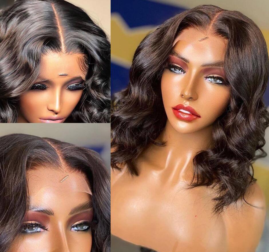 High Temp Silk Medium-Length Curly Wig