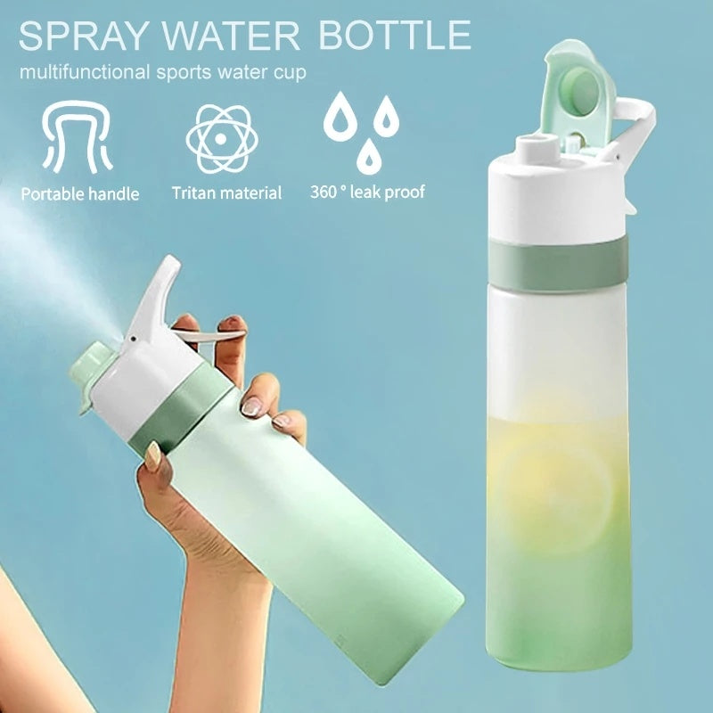 Outdoor Fitness Spray Water Bottle